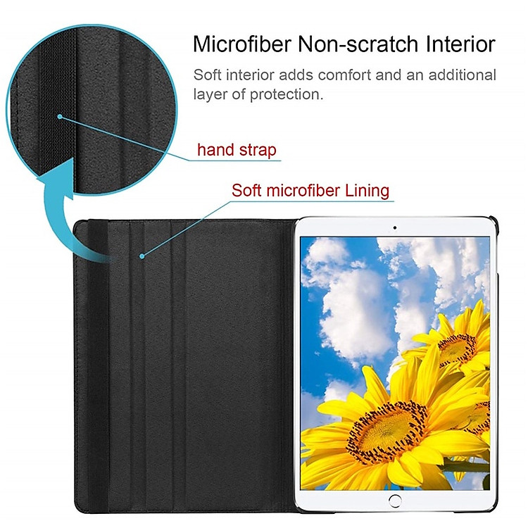 Case bao da chống sốc xoay 360 độ cho iPad Pro 12.9 2018 hiệu HOTCASE