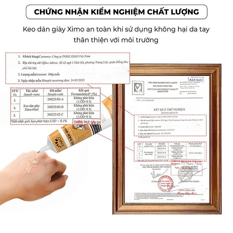 ngochome Keo dán giày dép trong suốt siêu dính 12