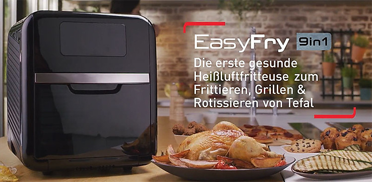 Nồi Chiên Không Dầu Tefal Fw5018 Easy Fry Over &Amp; Grill, Hình Ảnh 4