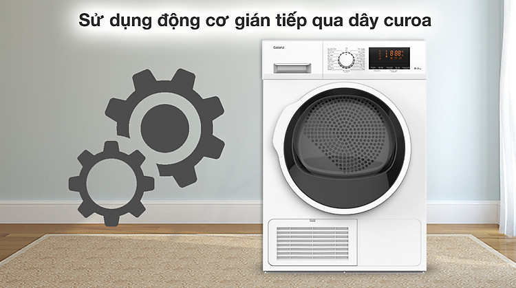 Máy sấy ngưng tụ 8 kg Galanz DC-80S5C - Động cơ và công nghệ tiết kiệm điện