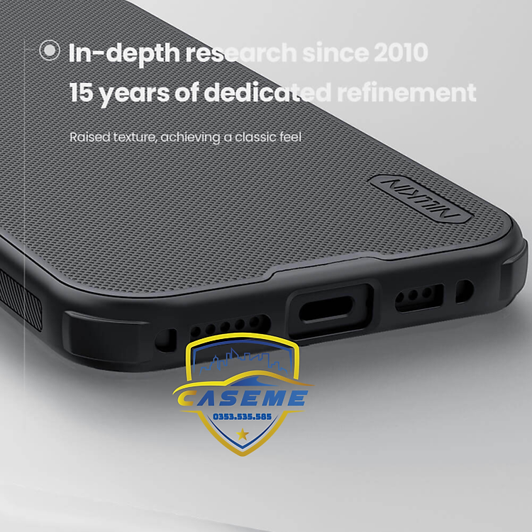 Ốp lưng Nillkin Super Frosted Shield Pro Matte bảo vệ iPhone 17 chống trầy xước