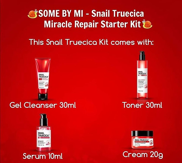 Jual Produk Snail Truecica Miracle Repair Starter Murah dan 