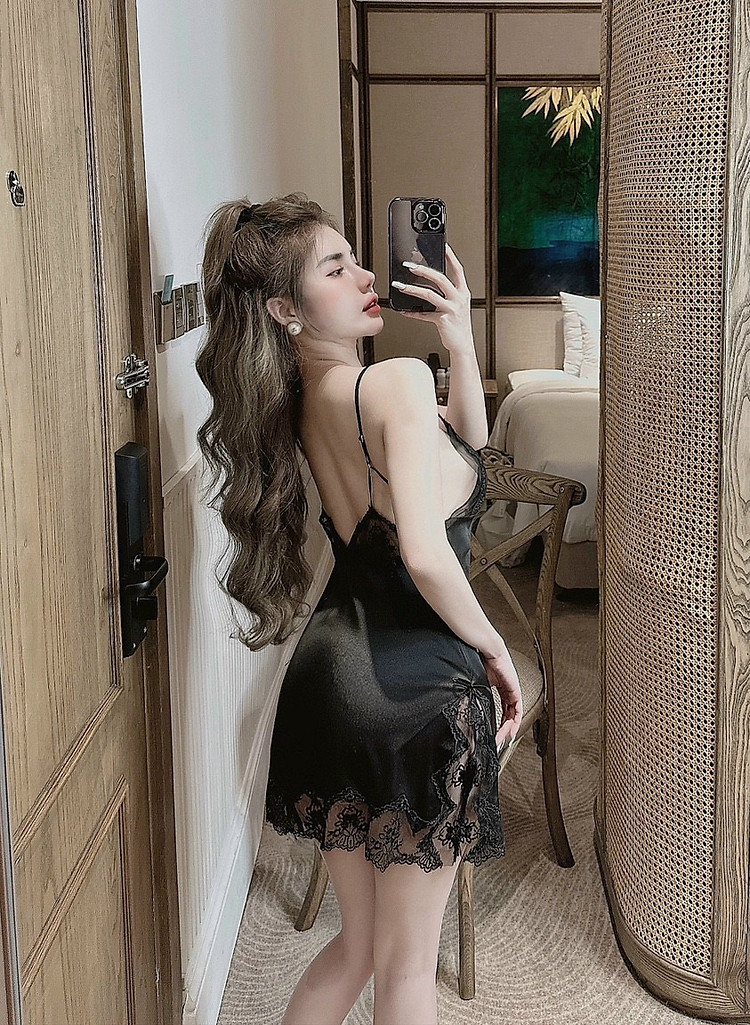 Váy Ngủ Nữ Tính Mềm Mại