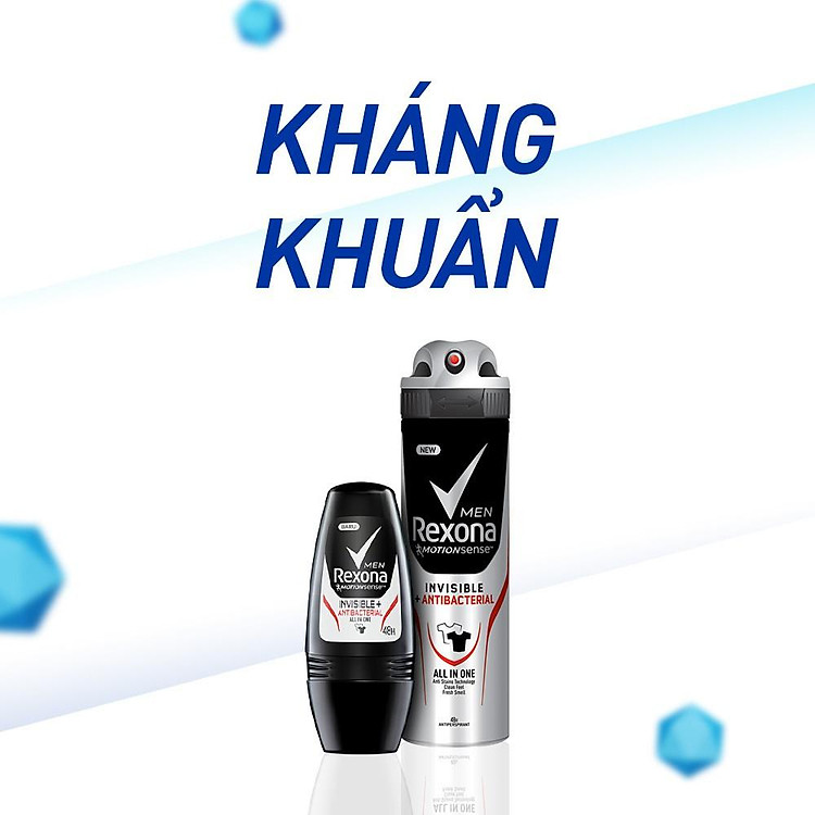 Rexona Men Invisible & Antibacterial Deodorant Spray