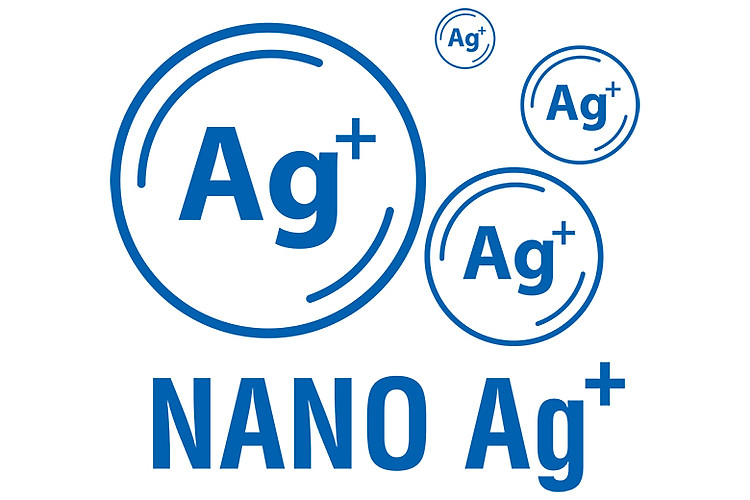 Công nghệ Nano Fresh Ag+-Máy giặt Aqua 10 kg AQW-U100FT.BK lồng đứng