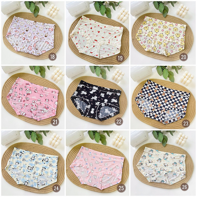 Quần Lót Thun Họa Tiết