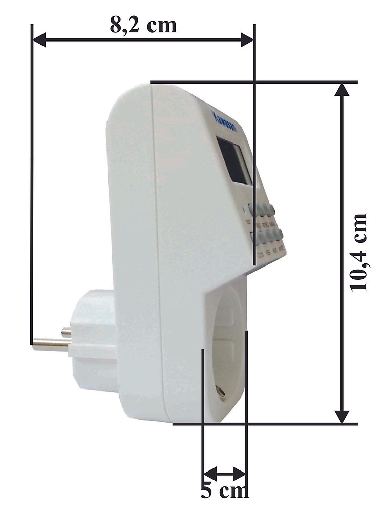 Ổ cắm điện hẹn giờ Kawasan KW-TGE2B