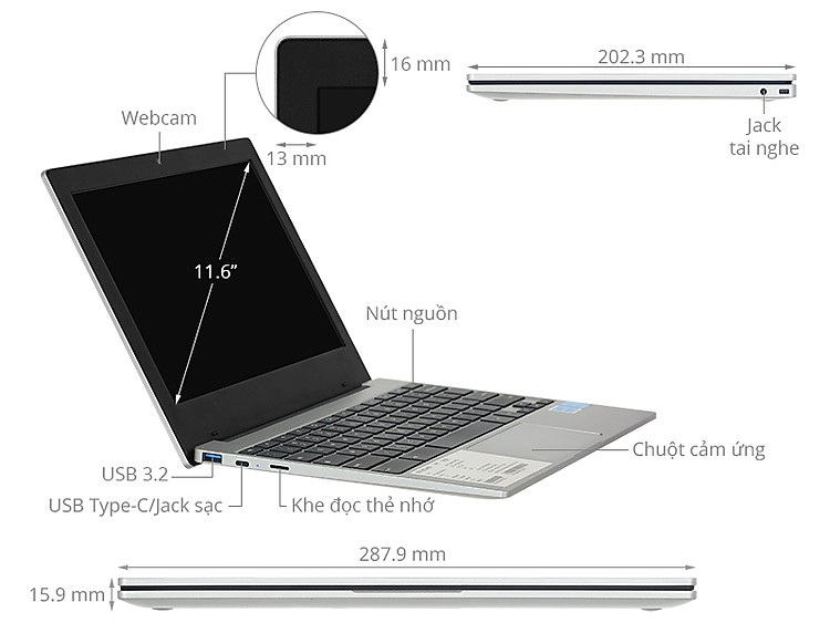 Samsung Galaxy Chromebook Go XE310XDA N4500/4GB/32GB/ChromeOS