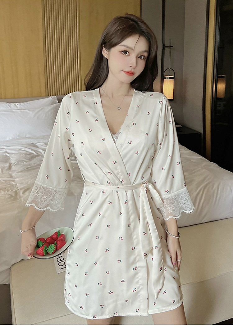 Váy Ngủ Trơn Nhẹ Nhàng Nữ tính