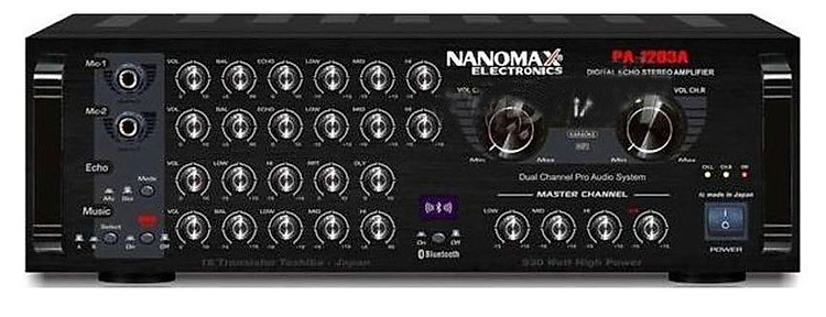 Amply karaoke bluetooth Nanomax PA 1203A