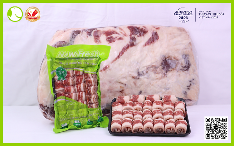 Ba chỉ bò mỹ các loại tại New Fresh Foods Ba chỉ bò mỹ các loại tại New Fresh Foods