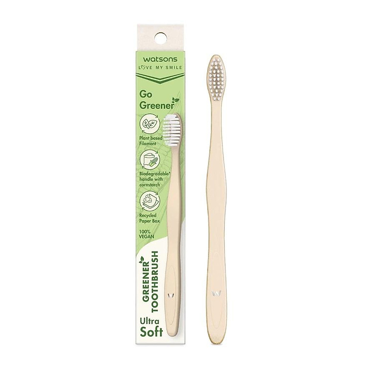 Watsons Greener Toothbrush (Ultra Soft) Toothbrush