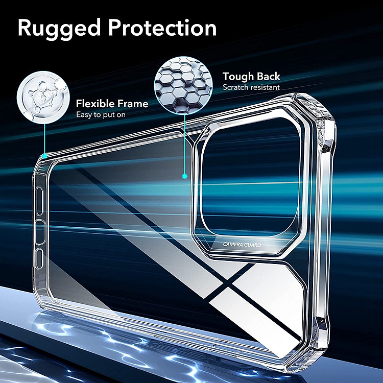 Ốp Lưng dành cho iPhone 13 / 13 Pro / 13 Pro Max ESR Air Armor Clear Case - Hàng Nhập Khẩu