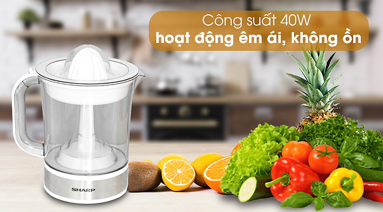 Công suất - Máy vắt cam Sharp EJ-J415-WH