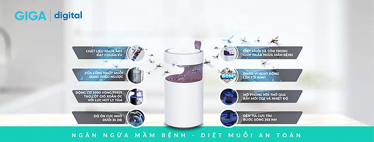 Máy bắt muỗi và côn trùng Ultty MKL - Giá tốt