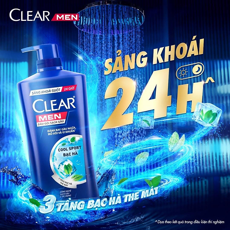 Clear Men Shampoo Cool Sport 630g