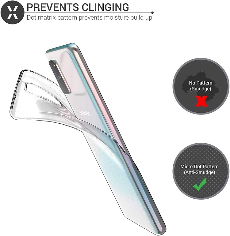 Ốp lưng silicon dẻo trong suốt mỏng 0.6mm cho Samsung Galaxy S10 Lite hiệu Ultra Thin
