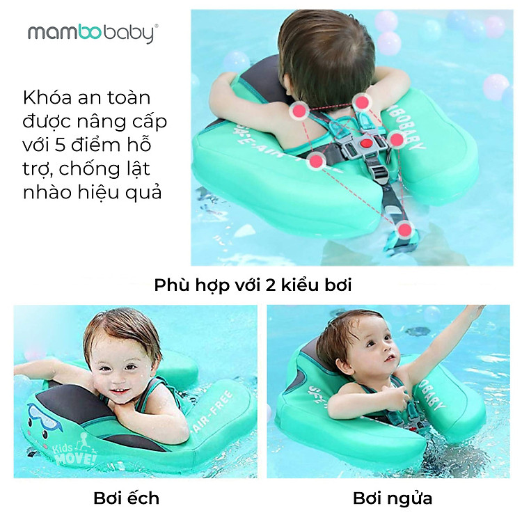 Phao bơi đeo ngực Mambobaby