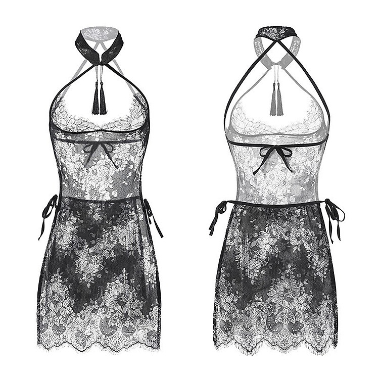 Bộ Cosplay Váy Sườn Xám Quyến Rũ