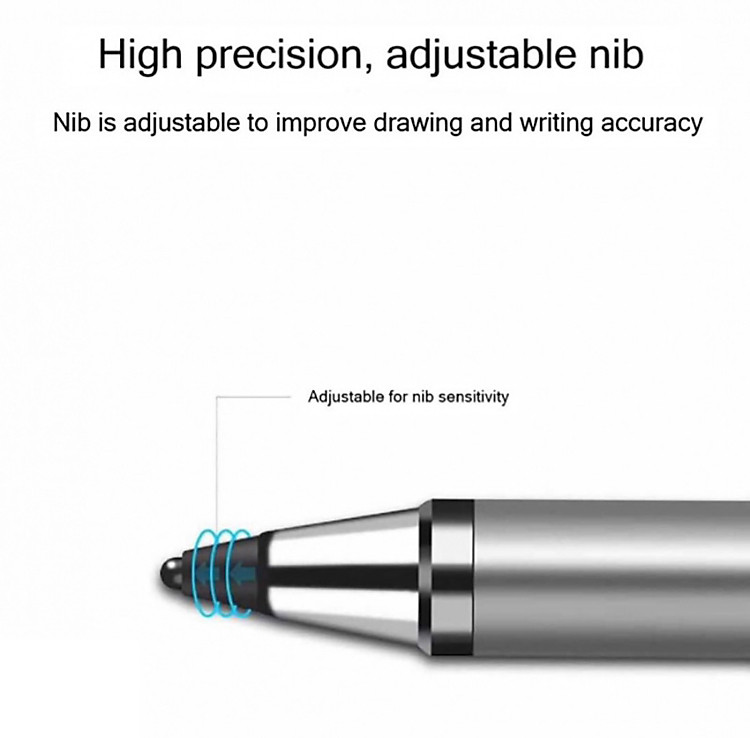 Bút cảm ứng stylus đầu ngòi nhỏ  WIWU Picasso active stylus P666 dùng cho iPhone, iPad, Android