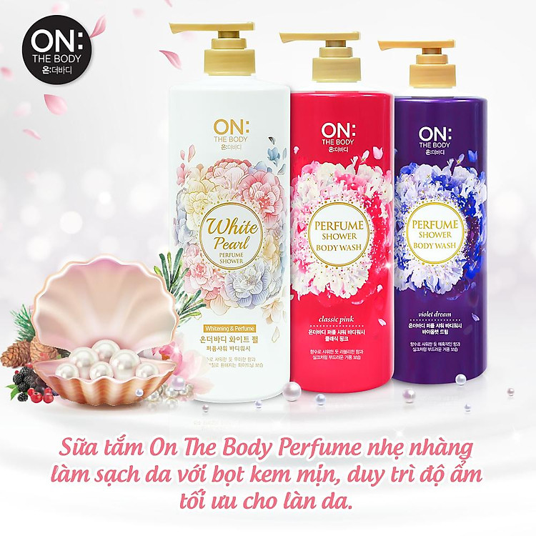 On The Body Classic Pink Perfume Body Shower