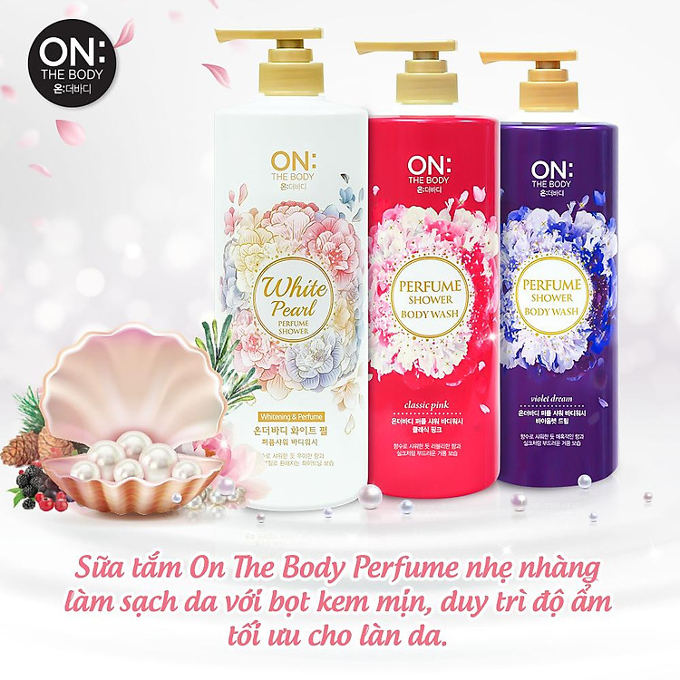 On The Body Violet Dream Perfume Body Shower