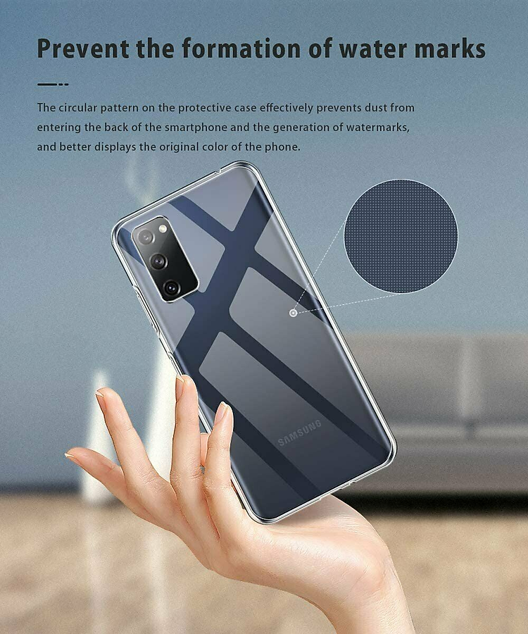 Ốp lưng silicon dẻo trong suốt mỏng 0.6mm cho Samsung Galaxy S20 FE hiệu Ultra Thin độ trong tuyệt đối, chống trầy xước - Hàng nhập khẩu