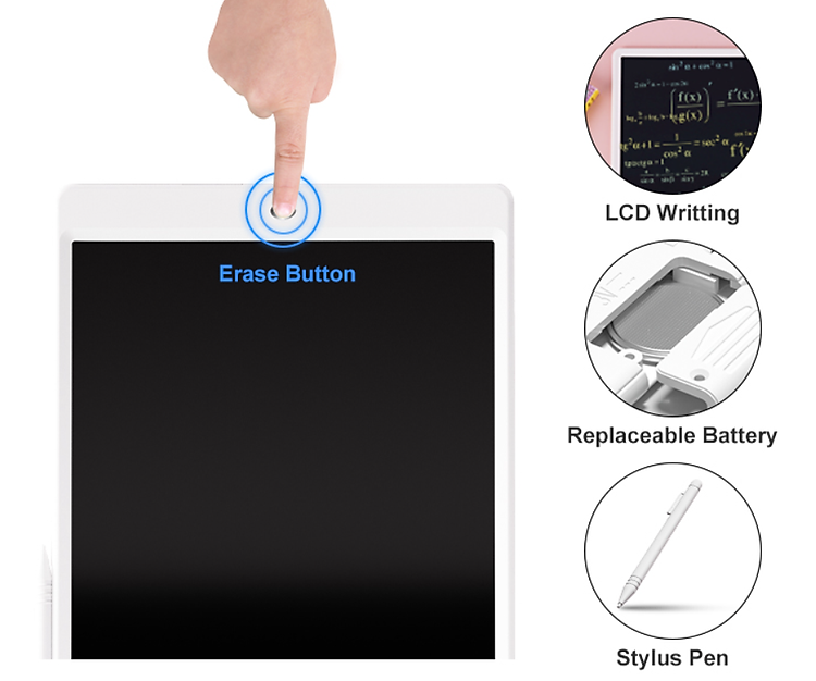 Bảng vẽ thông minh MFXHB-13.5 alilo Magic LCD Writing Tablet Đồ chơi giáo dục trẻ em Màn hình lớn hơn 13.5 inch Thỏa sức sáng tạo - Hàng Chính Hãng 9