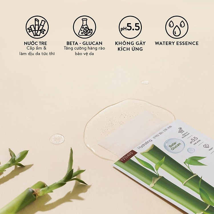 Ariul 7 Days Bamboo + Beta-Glucan Mask