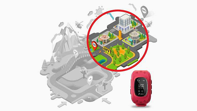 đồng hồ thông minh định vị GPS cho trẻ em 3