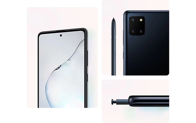 thiết kế Samsung Galaxy Note10 Lite