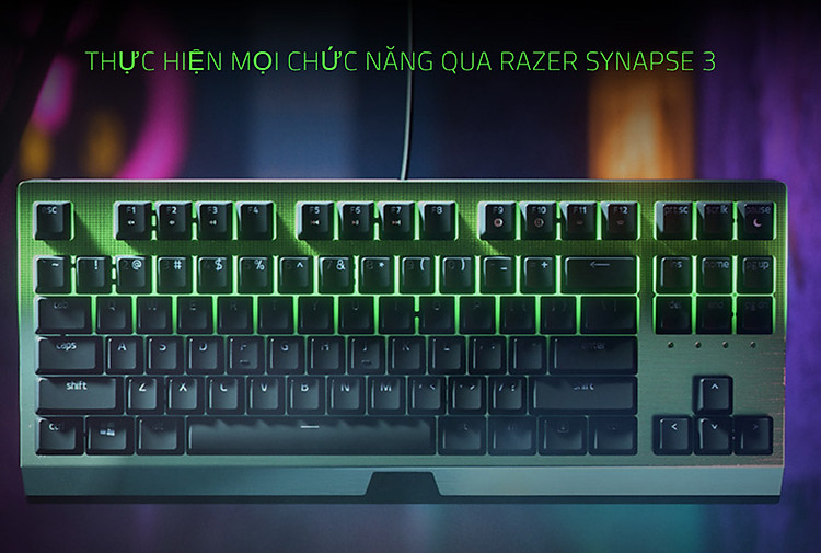 Razer Blackwidow V3 Tenkeyless (RZ03-03490100-R3M1) | Bàn phím cơ Razer Black Widow V3 TKL