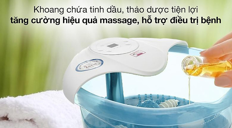 Bồn ngâm massage chân Rio FTBH5-EU - Khoang chứa Bồn ngâm massage chân Rio FTBH5-EU - Khoang chứa