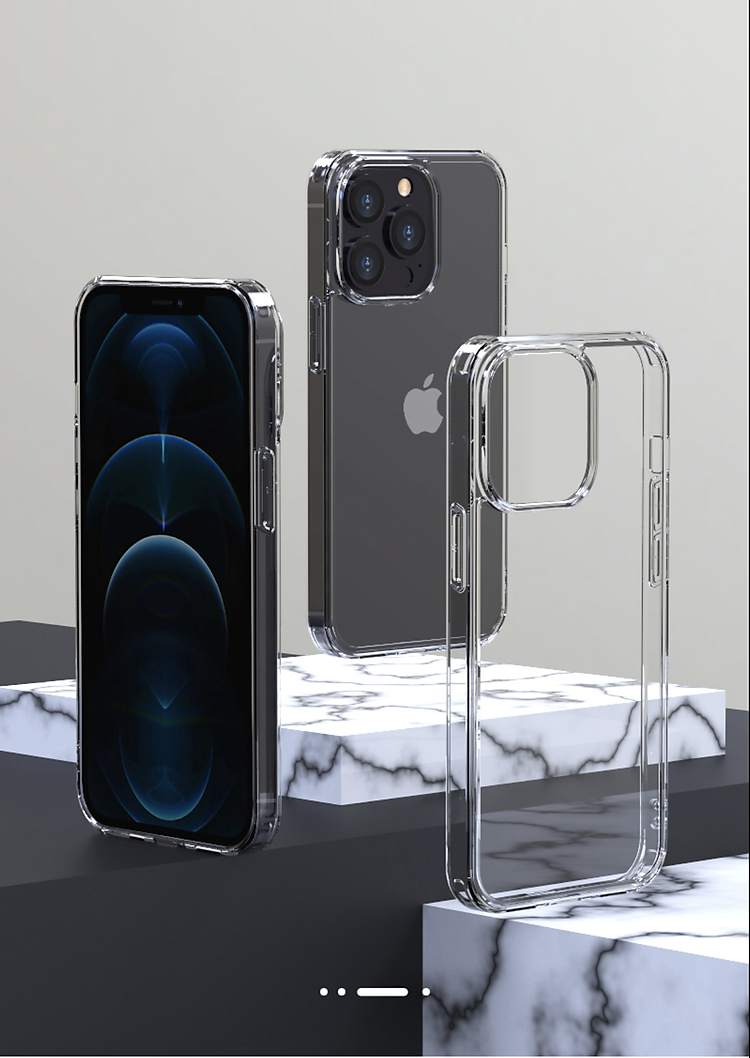 Ốp Lưng Trong Suốt MIPOW TEMPERED GLASS dành cho iPhone 13 / 13 Pro / 13 Pro Max - Hàng Chính Hãng