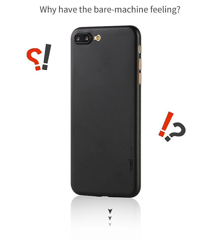 Ốp lưng nhám siêu mong 0.3mm cho iPhone 7 Plus chính hãng Memumi Ốp lưng nhám siêu mong 0.3mm cho iPhone 7 Plus chính hãng Memumi