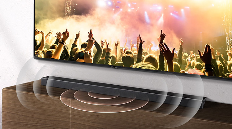 Loa thanh soundbar Samsung 3.1.2 HW-Q70R 330W - Công suất Loa thanh soundbar Samsung 3.1.2 HW-Q70R 330W - Công suất
