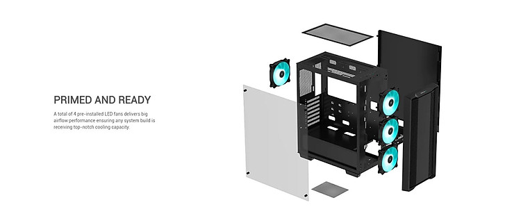 Case máy tính DEEPCOOL CC560 Chính hãng