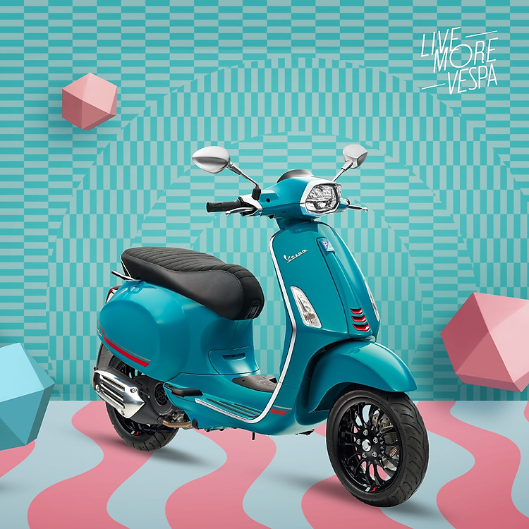 Sơn Xe Vespa Sprint Xanh Ngọc Bích Địa chỉ sơn xe Vespa chính hãng giá tốt nhất #27 Sơn Xe Vespa Sprint Xanh Ngọc Bích Địa chỉ sơn xe Vespa chính hãng giá tốt nhất