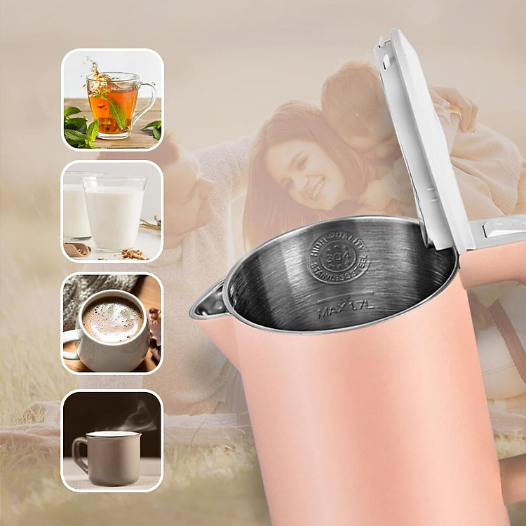 Ấm đun nước siêu tốc Elmich 1,7L KEE 1774 P