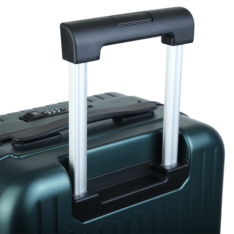 Vali kéo nhựa Sakos Mastery (khung nhôm) xanh lá