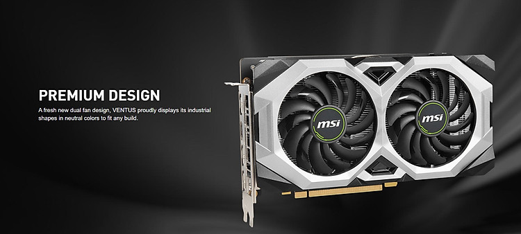 Card màn hình MSI RTX 2060 VENTUS GP OC