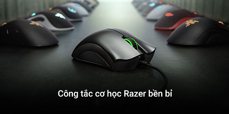 Chuột gaming Razer DeathAdder Essential - RZ01-03850100-R3M1 | Thiết kế công thái học hiện đại