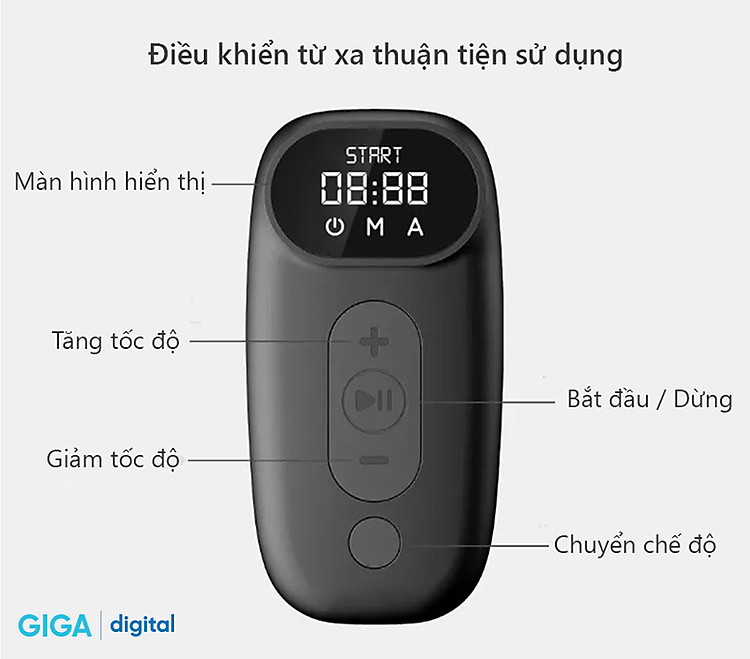 Mua máy chạy bộ KingSmith K12 điều khiển thông qua remote