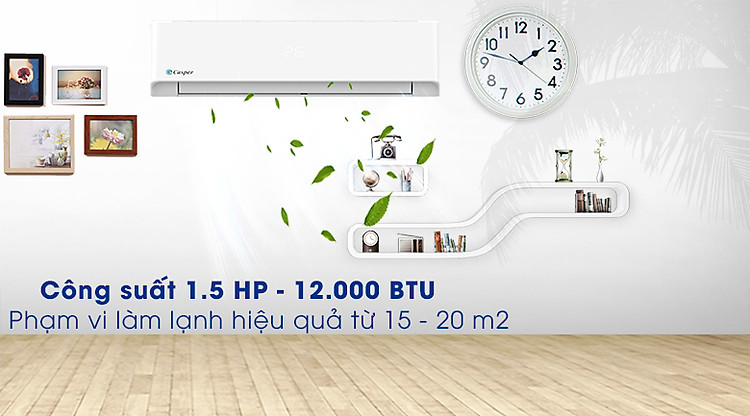 Máy lạnh Casper 1.5 HP LC-12FS32  - Thiết kế