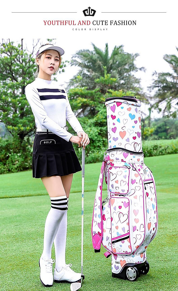 Quần short golf PGm Quần nữ bằng chứng Váy bằng vải cotton Mềm mại thoáng khí và thấm mồ hôi Váy Qz041