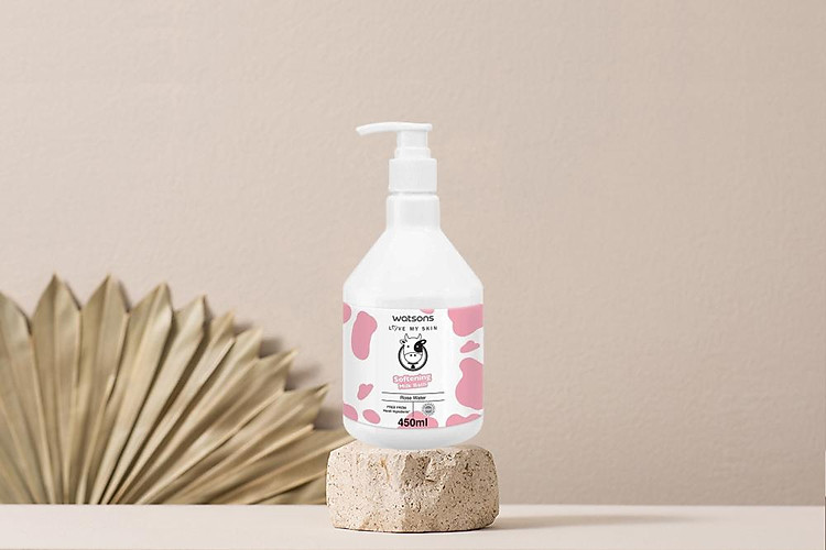 Sữa Tắm Con Bò Watsons Softening Milk Bath 450ml