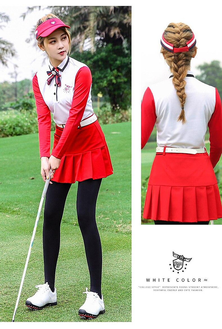 Quần short golf PGm Quần nữ bằng chứng Váy bằng vải cotton Mềm mại thoáng khí và thấm mồ hôi Váy Qz041