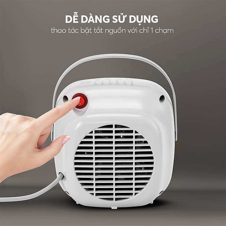 Máy sưởi gốm Elmich CHE-8643 9