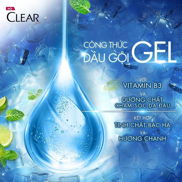 Clear Peppermint Cool Shampoo 630g