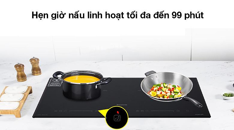 Hẹn giờ - Bếp từ đôi Nagakawa NAG1213M